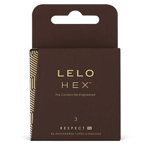 LELO Hex Respect XL - kondómy (3ks)