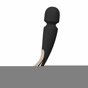 LELO Smart Wand 2 - stredný - dobíjací masážny vibrátor (čierny)