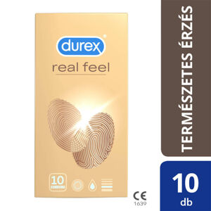 Durex Real Feel - bezlatexové kondómy (10 ks)