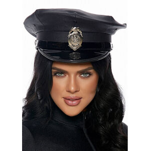 Forplay - policajná čiapka (čierna)