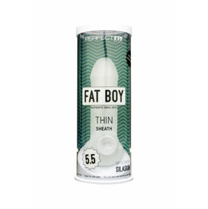 Fat Boy Thin - návlek na penis (15cm) - biely