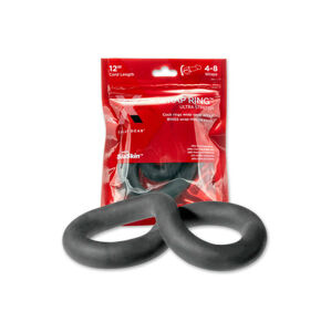 Perfect Fit Ultra Wrap 12 - silný čierny krúžok na penis (30 cm)
