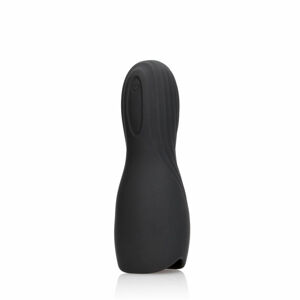 Loveline - Dobíjací vibračný masturbátor (čierny)