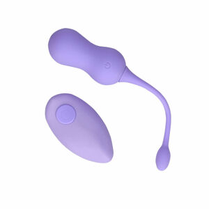 Loveline - Rechargeable, Radio-Controlled Vibrating Kegel Ball (Purple)