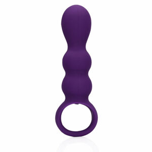 Loveline - Rechargeable, Ball Anal Vibrator (Purple)
