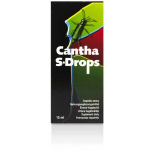 Cantha S-Drops - Dietary Supplement Drops for Men - 15ml