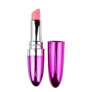 Easytoys Lipstick - vodotesný rúžový vibrátor (ružový)