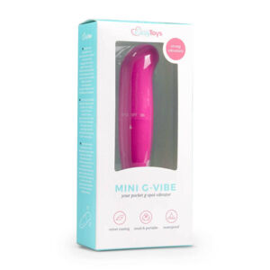 EasyToys Mini G-Vibe - Vibrátor na G bod (ružový)