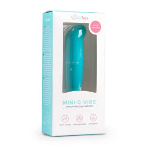 EasyToys Mini G-Vibe - vibrátor na bod G (modrý)