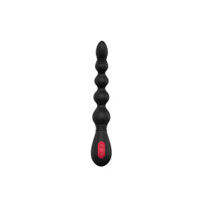 Cheeky Love - dobíjací análny vibrátor s guličkami (čierny)