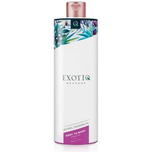Exotiq Body To Body - Hrejivý masážny olej (500 ml)