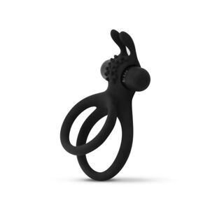 Easytoys Share Ring - vibrating penis and testicle ring (black)