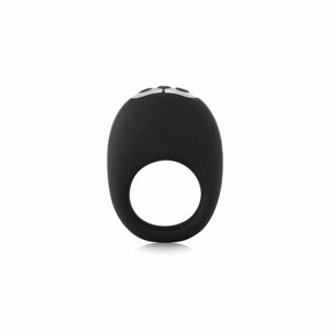 Je Joue Mio - vodotesný vibračný krúžok na penis na batérie (čierny)