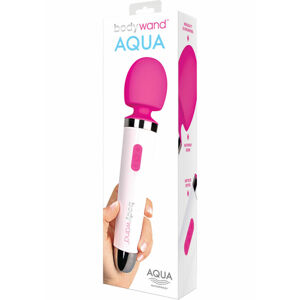 Bodywand Aqua Wand – vodotesný masážny vibrátor (pink-biely)