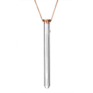 Vesper - luxusný vibračný náhrdeľník (ružové zlato)