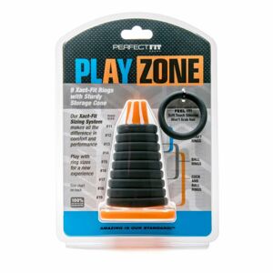 Play Zone - sada na penis, krúžok na penis a naťahovanie (9 kusov)