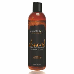 Intimate Earth Almond - Organický masážny olej - Medová mandľa (120 ml)