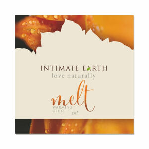 Intimate Earth Melt - hrejivý lubrikant (3ml)