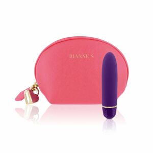 Rianne Essentials Classique Deep - silikónový rúžový vibrátor (fialový)