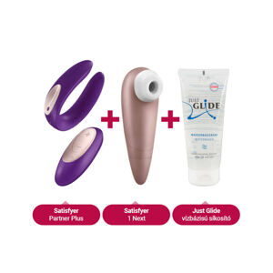 Satisfyer vibračný set pre páry (3-dielny)
