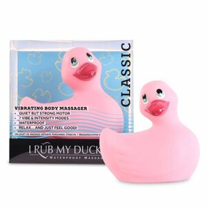 My Duckie Classic 2.0 - vibrátor na klitoris - hravá vodotesná kačička (ružová)