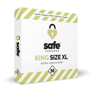 SAFE King Size XL - extra veľký kondóm (36ks)