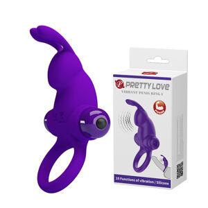 Pretty Love Vibrant Penis Ring 1 Purple