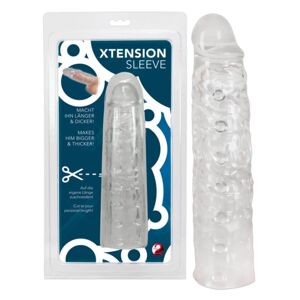 Xtension návlek na penis (priesvitný)